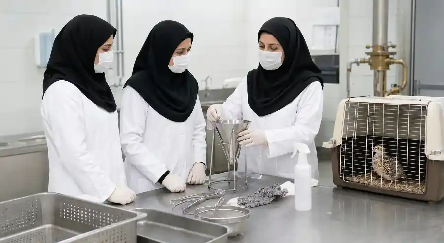 آموزش کشتن بلدرچین