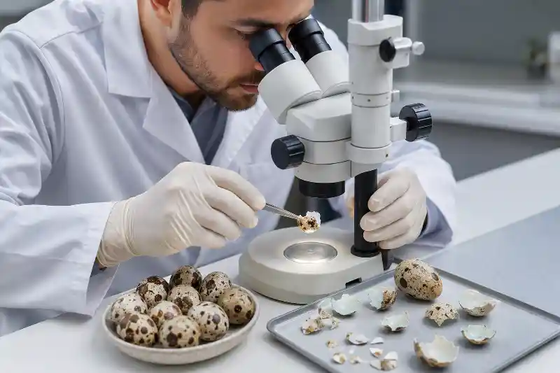 پوست تخم بلدرچین