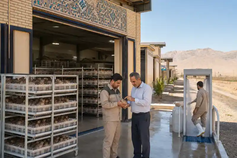 مراکز پرورش بلدرچین در اصفهان