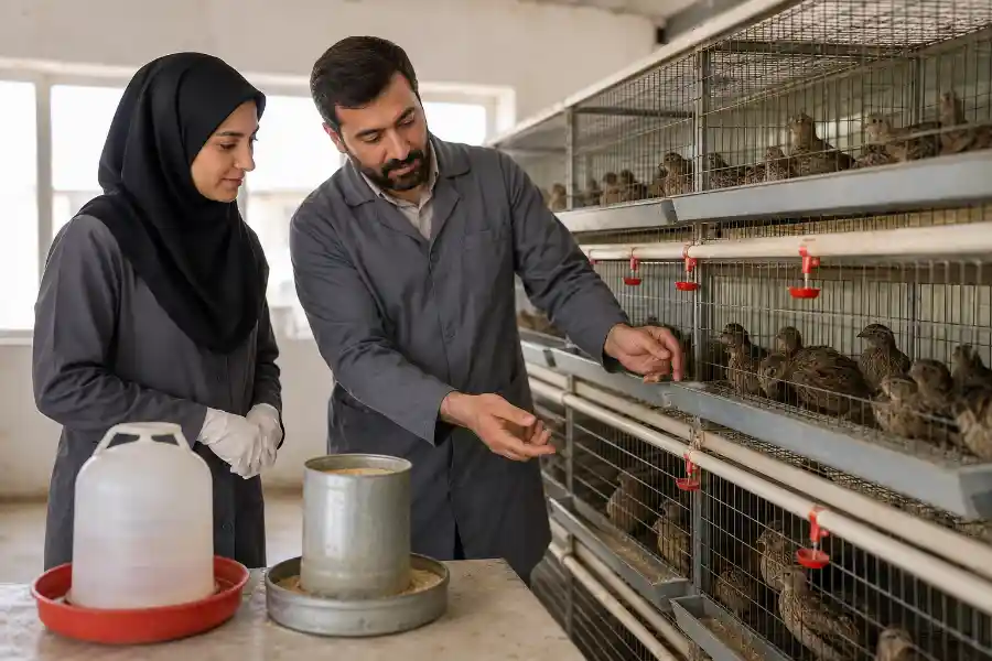 آموزش بلدرچین