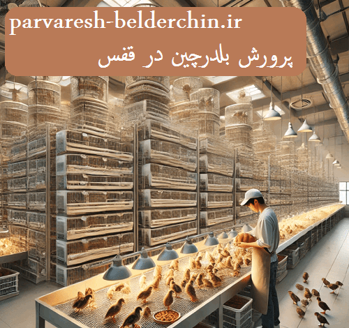 پرورش بلدرچین در قفس