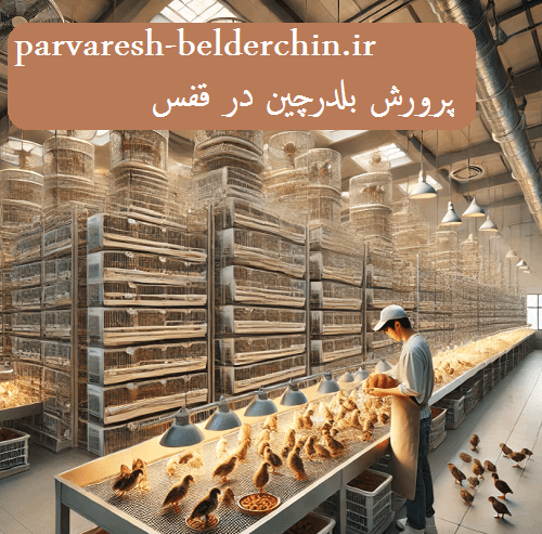 پرورش بلدرچین در قفس