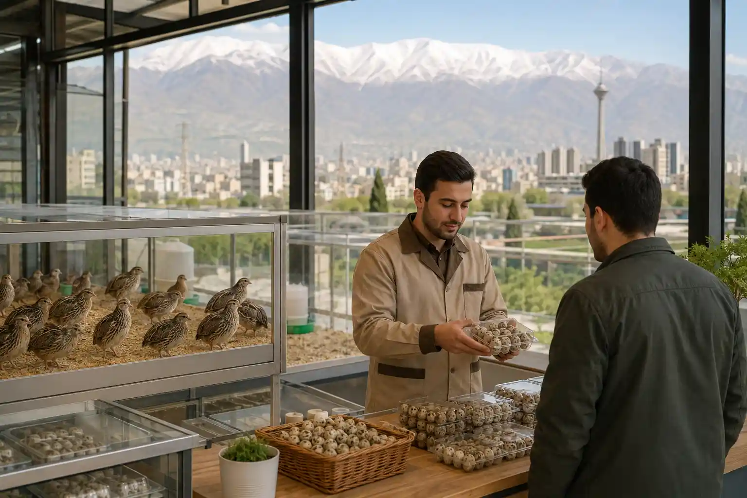 مرکز فروش بلدرچین در تهران
