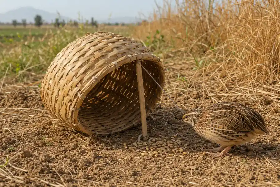 تله بلدرچین ساده