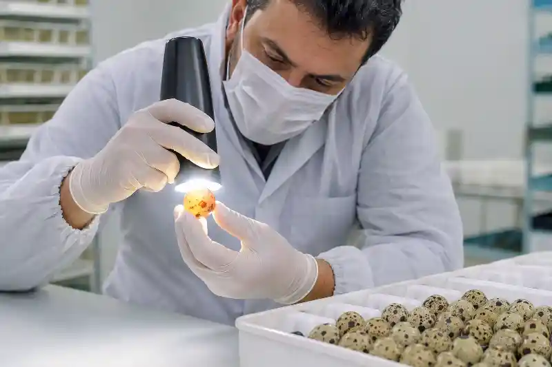 از کجا بفهمیم تخم بلدرچین سالم است