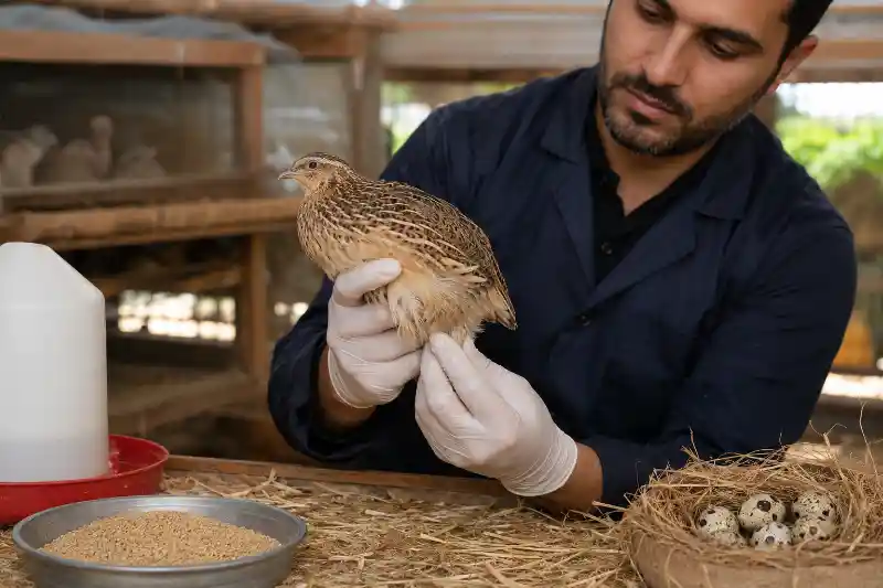 از کجا بفهمیم بلدرچین تخم داره