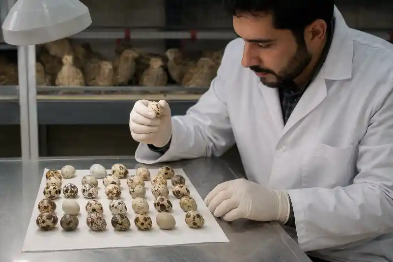 علت تغییر رنگ تخم بلدرچین
