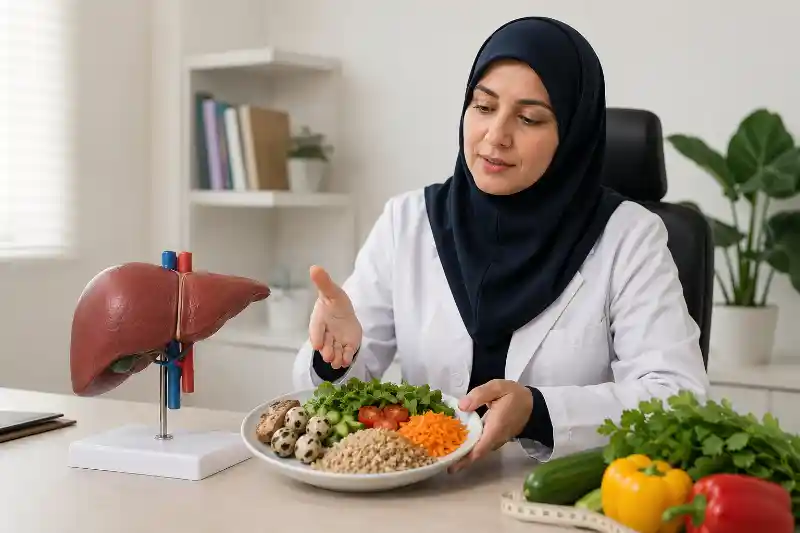 تخم بلدرچین برای کبد چرب