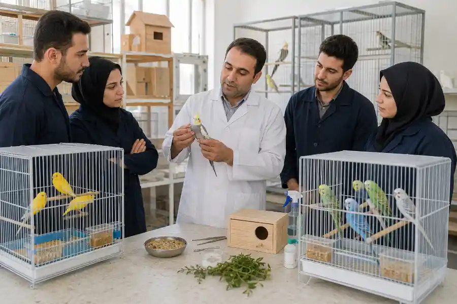 آموزش نگهداری بلدرچین