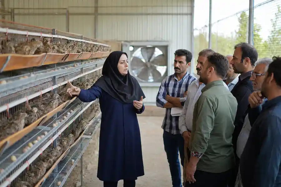 پرورش پرندگان زینتی فنی حرفه ای