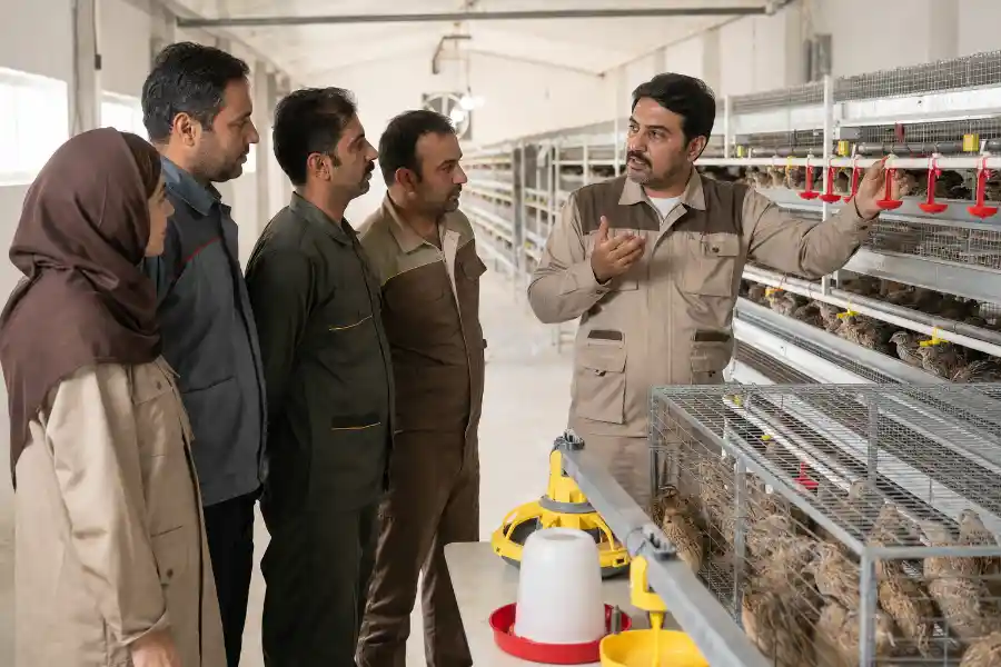 آموزش بلدرچین